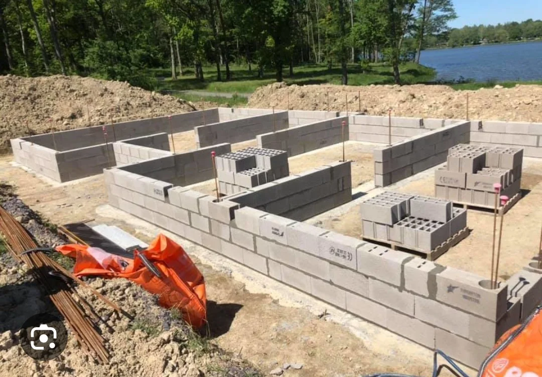 Maçonnerie fondations